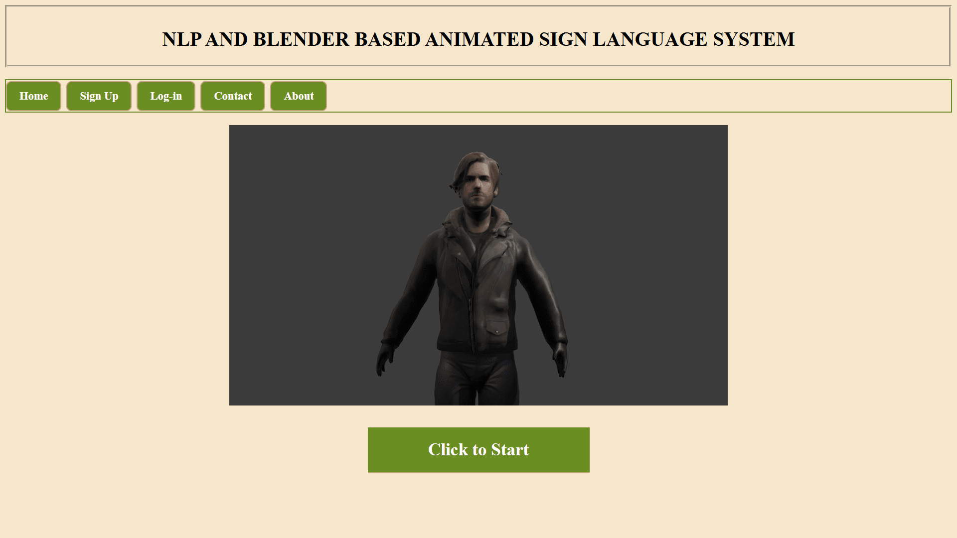 Text and Speech to Indian Sign Language